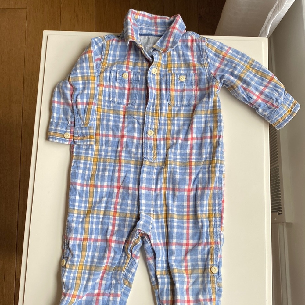 Gap Cutest Plaid Romper